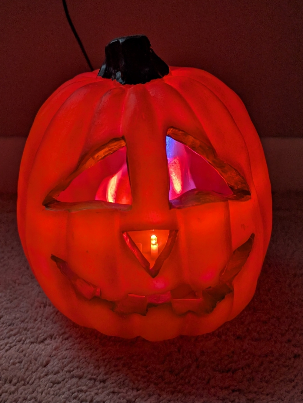 Light-Up Jack-O'-Lantern